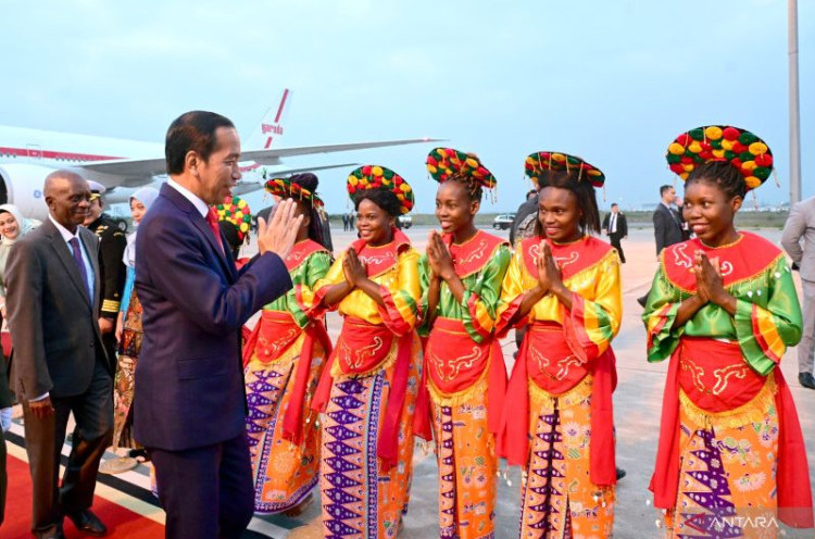 Setelah dari Kenya dan Tanzania, Jokowi Disambut Hangat di Mozambik 