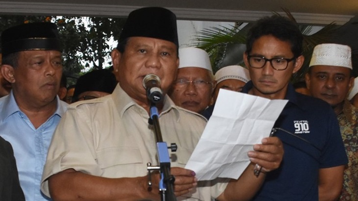 Capres Prabowo Subianto (Foto: antaranews)