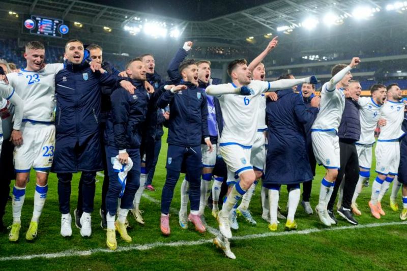 Jual-Beli Gol di Play-off Kualifikasi Piala Dunia, Kosovo Singkirkan Slovakia Lewat Drama 7 Gol