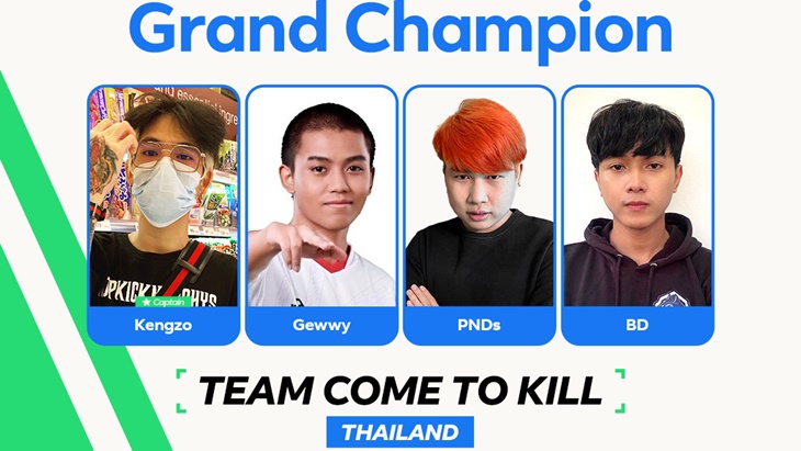 Come to Kill Raih Juara Pertama Asia Creator Games 2022