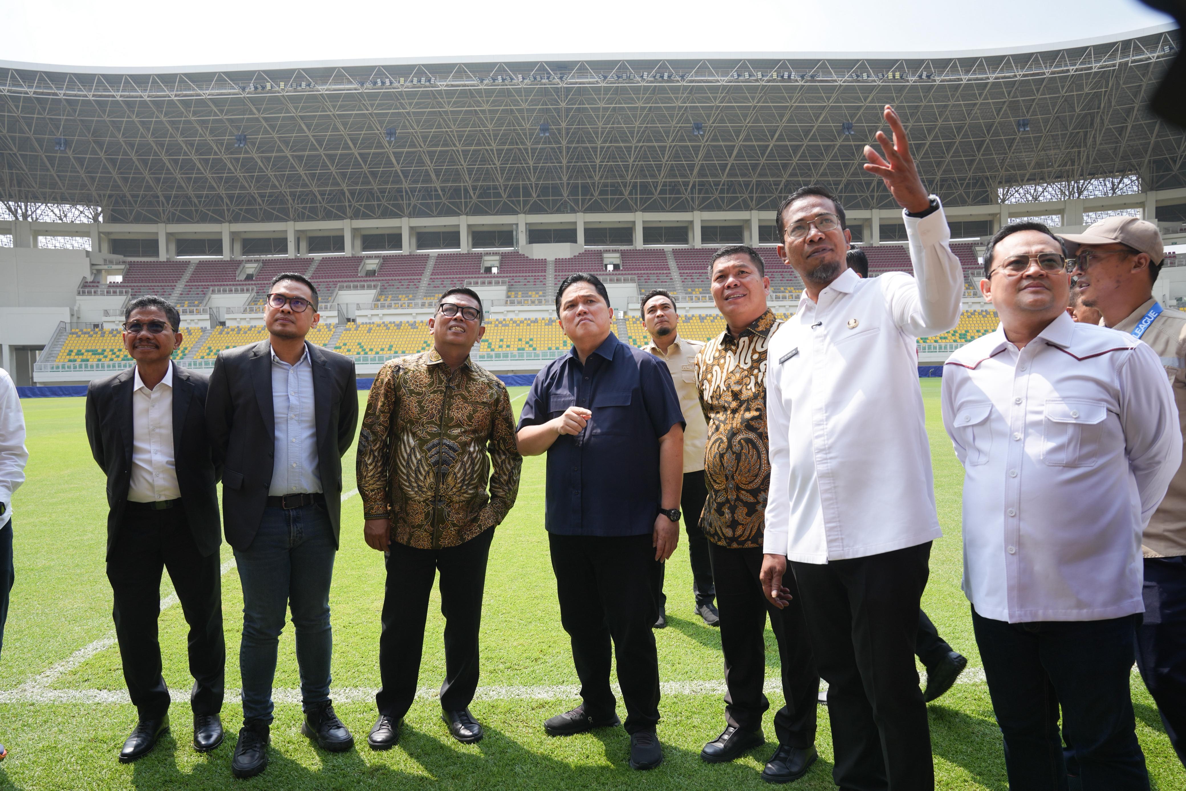 PSSI Buka Peluang Mainkan Laga Timnas Kelompok Umur di Stadion Internasional Banten
