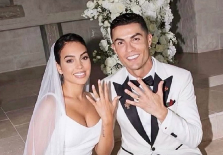 Akhirnya, Cristiano Ronaldo Resmi Nikahi Georgina Rodriguez Setelah 10 Tahun Bersama