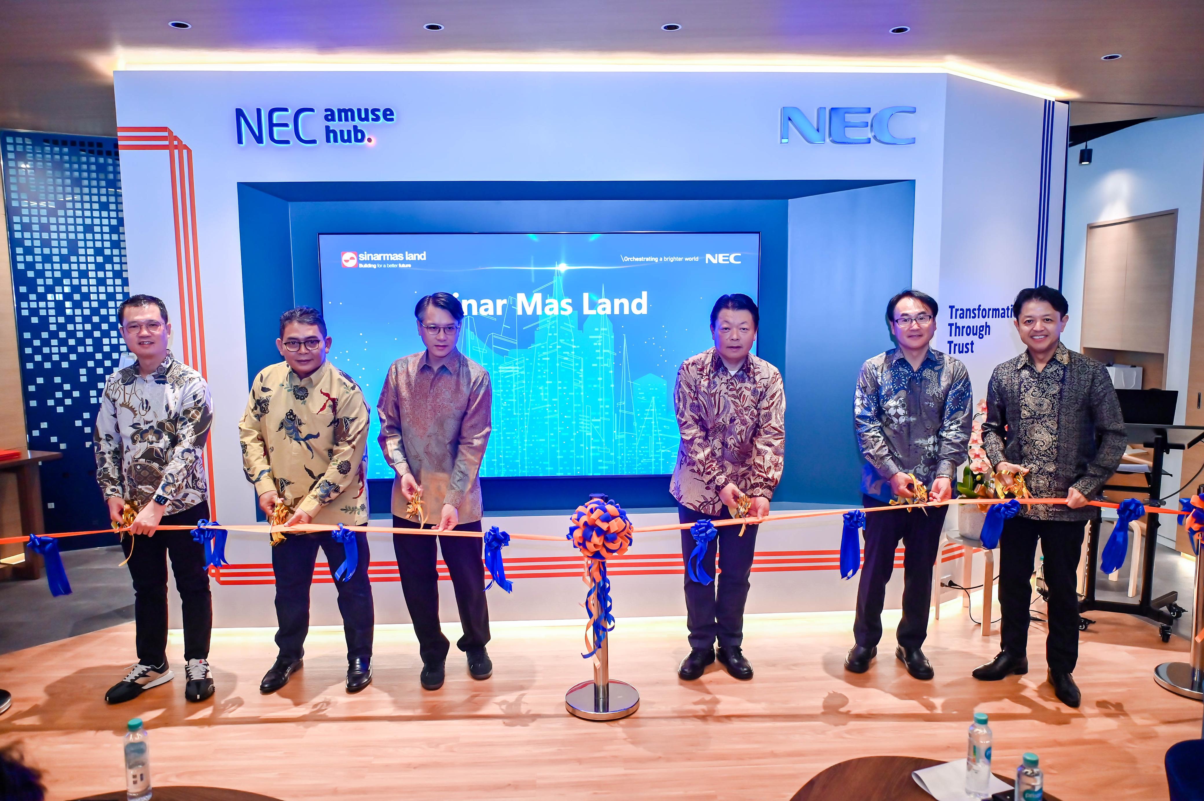 NEC amuse hub perkenalkan berbagai teknologi untuk tingkatkan kualitas hidup