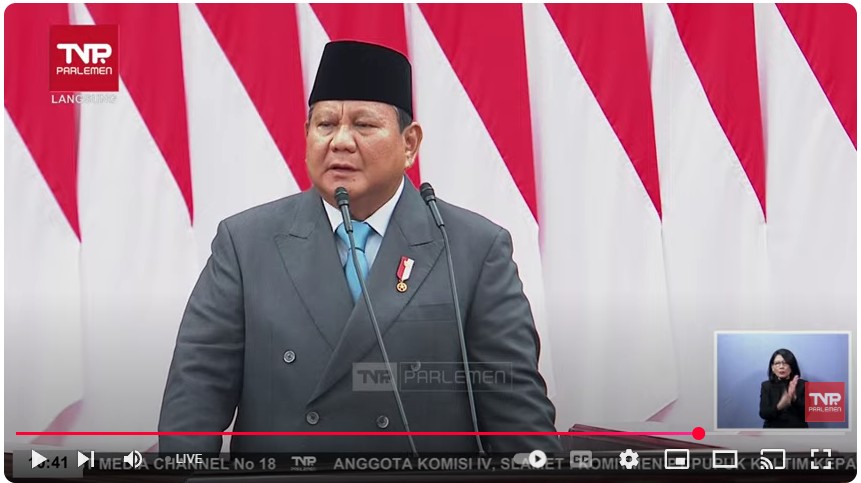 Prabowo Tegaskan Tujuan Indonesia Merdeka, Merdeka Dari Kemiskinan dan Kelaparan