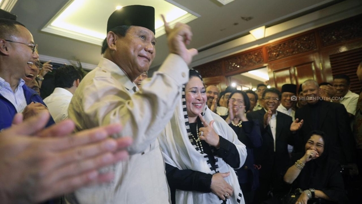Prabowo Mau Semua Kekuatan Politik Bantu Jokowi
