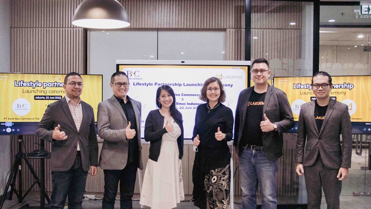 Gandeng Lakuemas, Bank Neo Commerce Hadirkan Fitur Investasi Emas