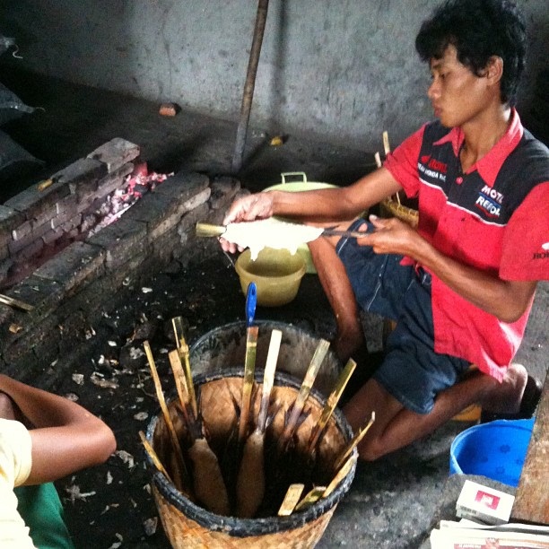 Sate bandeng. (Instagam/selli_rosalina)