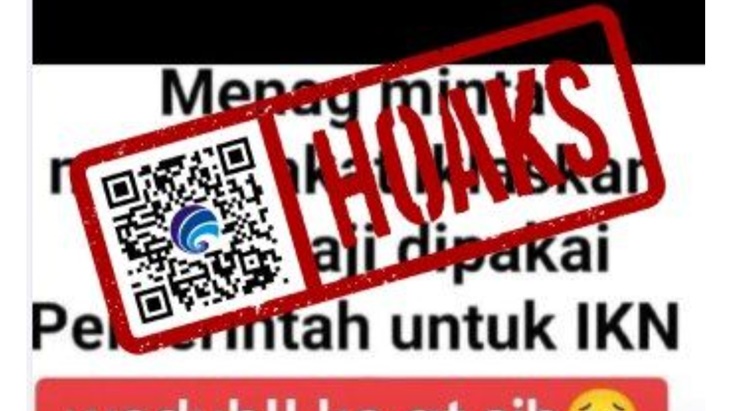 [HOAKS atau FAKTA] Menag Yaqut Minta Warga Ikhlaskan Dana Haji untuk Pembangunan IKN