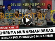 [HOAKS atau FAKTA]: Tito dan Polisi Sepakat Eks Petinggi FPI Munarman Dibebaskan