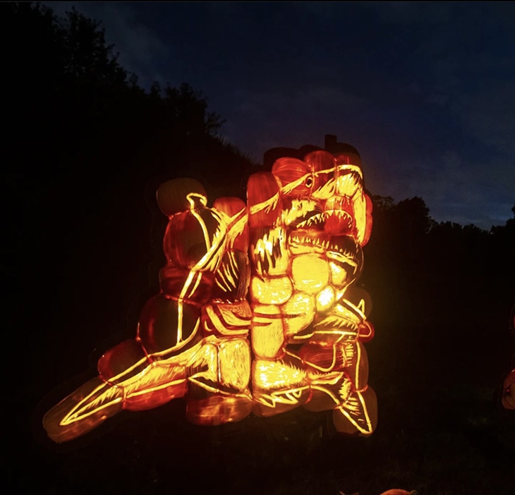 The great jack o lantern blaze
