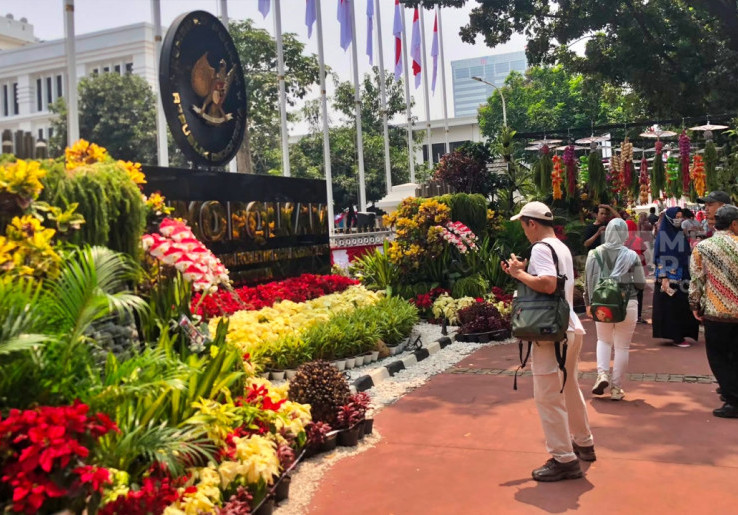 Taman Polkam Merdeka 81 Semarakkan HUT ke-81 RI di Medan Merdeka Barat