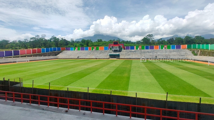 Boyolali Punya Stadion Kebogiro Bertaraf Internasional di Kaki Gunung Merapi 