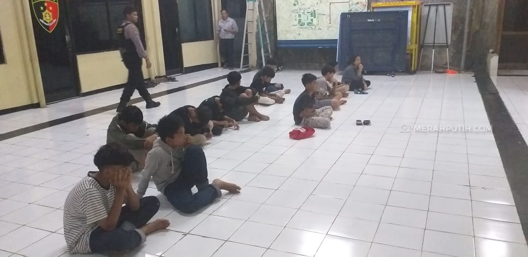 Hendak Tawuran, Belasan Remaja Diciduk Polisi