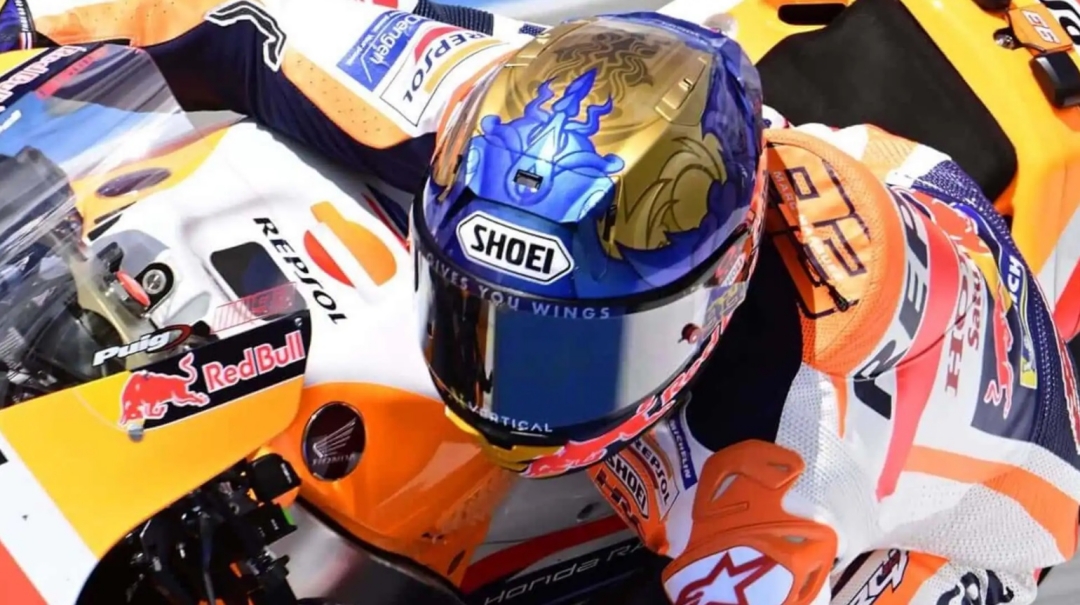 Helm Marc Marquez Edisi GP Thailand 2023 Kini Dijual