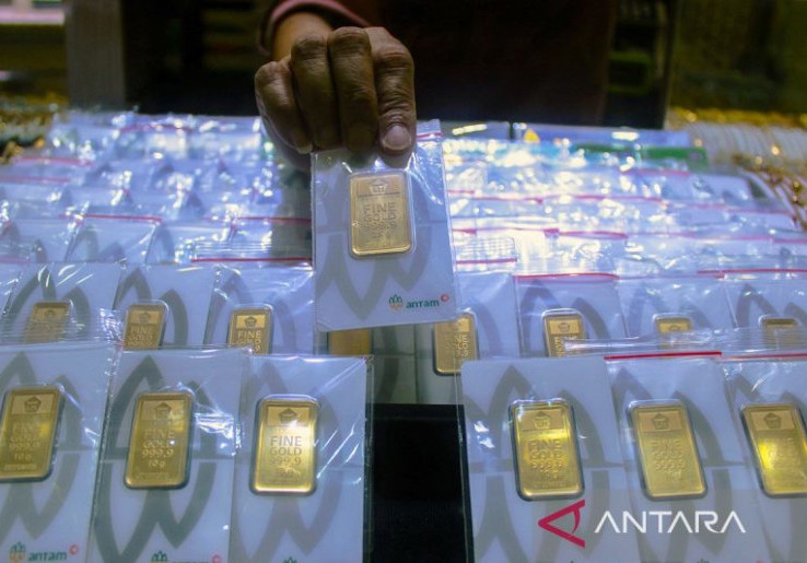 Pagi Ini 7 Oktober 2025, Harga Emas Batangan Antam Meroket Naik per Gram Rp 34 Ribu 