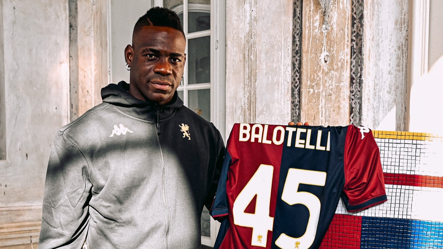 Mario Balotelli Kembali ke Serie A, Gabung Genoa hingga Akhir Musim