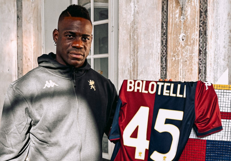 Mario Balotelli Kembali ke Serie A, Gabung Genoa hingga Akhir Musim