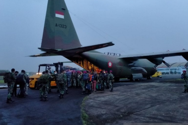 Marinir Kirim Satgas Kemanusiaan ke NTT Bantu Penanganan Bencana