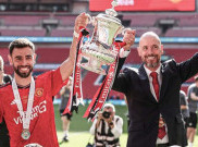 MU Pecat Erik Ten Hag, Bruno Fernandes Bilang Terima Kasih