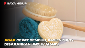 Agar Cepat Sembuh, Pasien Mpox Disarankan untuk Mandi