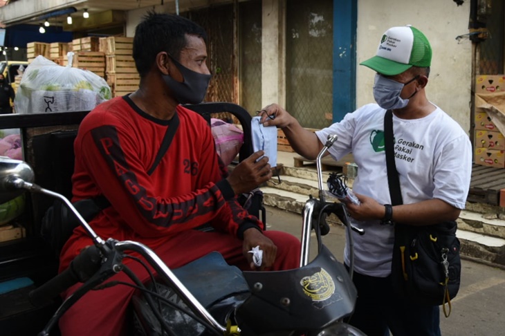 Tak Lengah di Masa New Normal, Gerakan Pakai Masker Diluncurkan