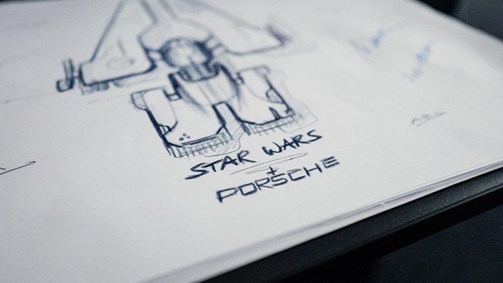 Kolaborasi Porsche dan Star Wars Menghasilkan Kapal Luar Angkasa Sungguhan!