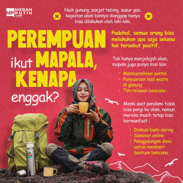 Perempuan Ikut Mapala, Kenapa Enggak?
