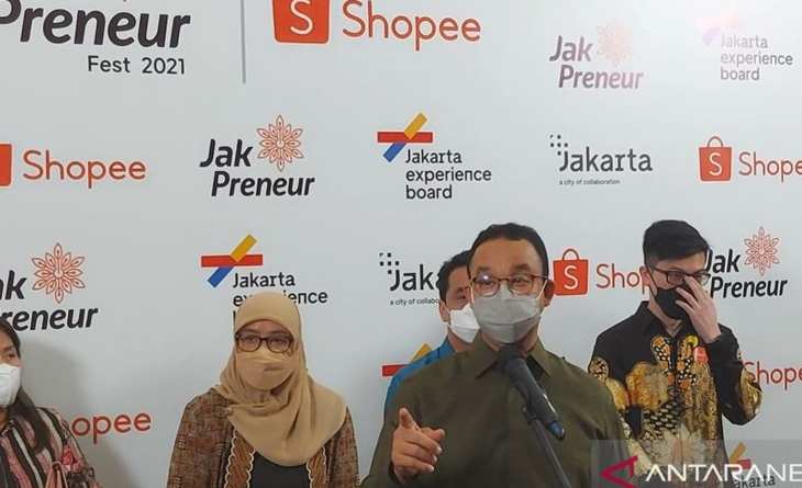 Anies Klaim Janji Kampanye Program Jakpreneur Lampaui Target