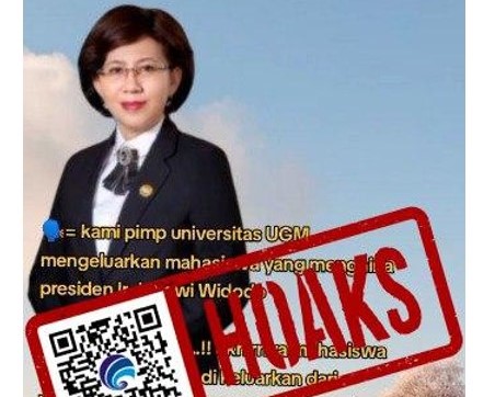 [HOAKS atau FAKTA]: Akibat Kritik Jokowi, Ketua BEM UGM Dikeluarkan dari Kampus