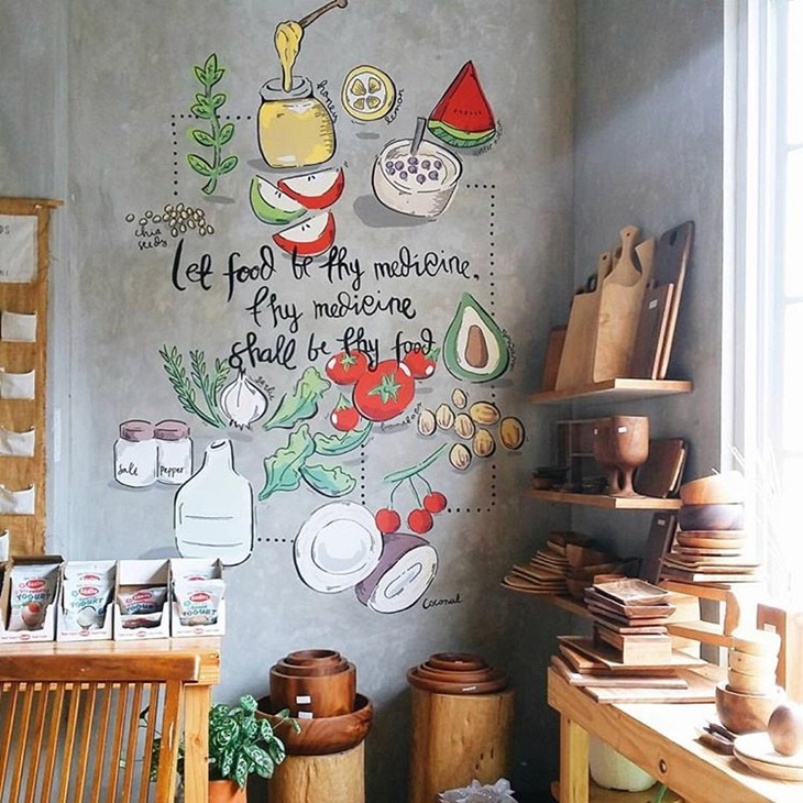Salah satu sudut di Toko Organic Bandung. (Foto: instagram.com/toko_organic)