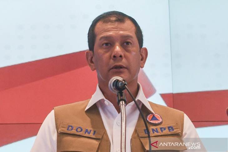 Ketua Gugus Tugas Percepatan Penanganan COVID-19 Doni Monardo. ANTARA FOTO/Muhammad Adimaja/foc.