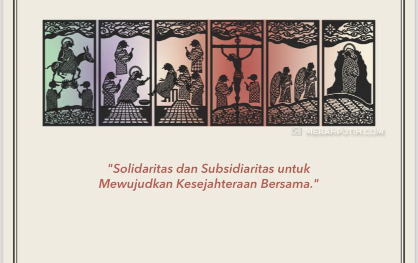 Katedral Jakarta Tampilkan Siluet Wayang Paskah 2024, Ini Filosofinya