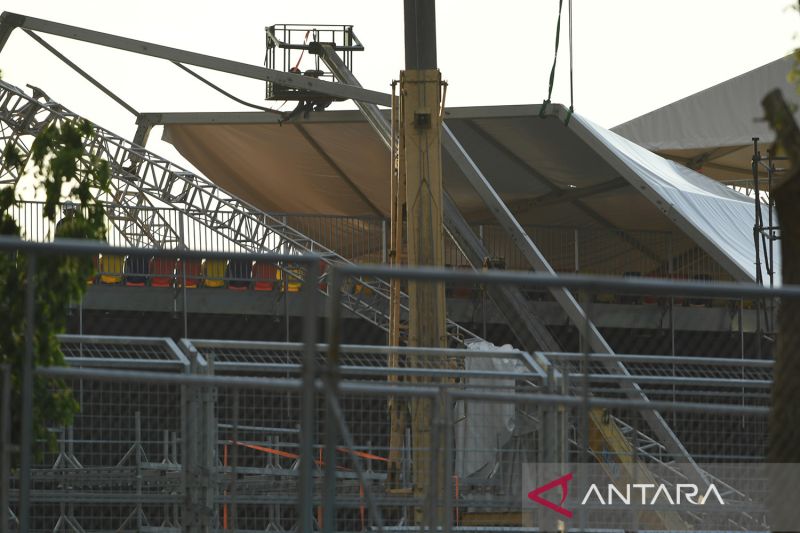 Perbaikan Atap Tribun Formula E Ditargetkan Rampung pada 2 Juni