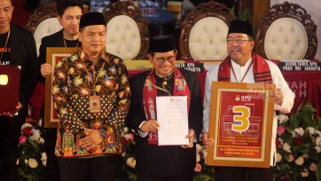 Pilkada DKI Jakarta 2024: Pasangan Pramono Anung-Rano Karno No Urut 3