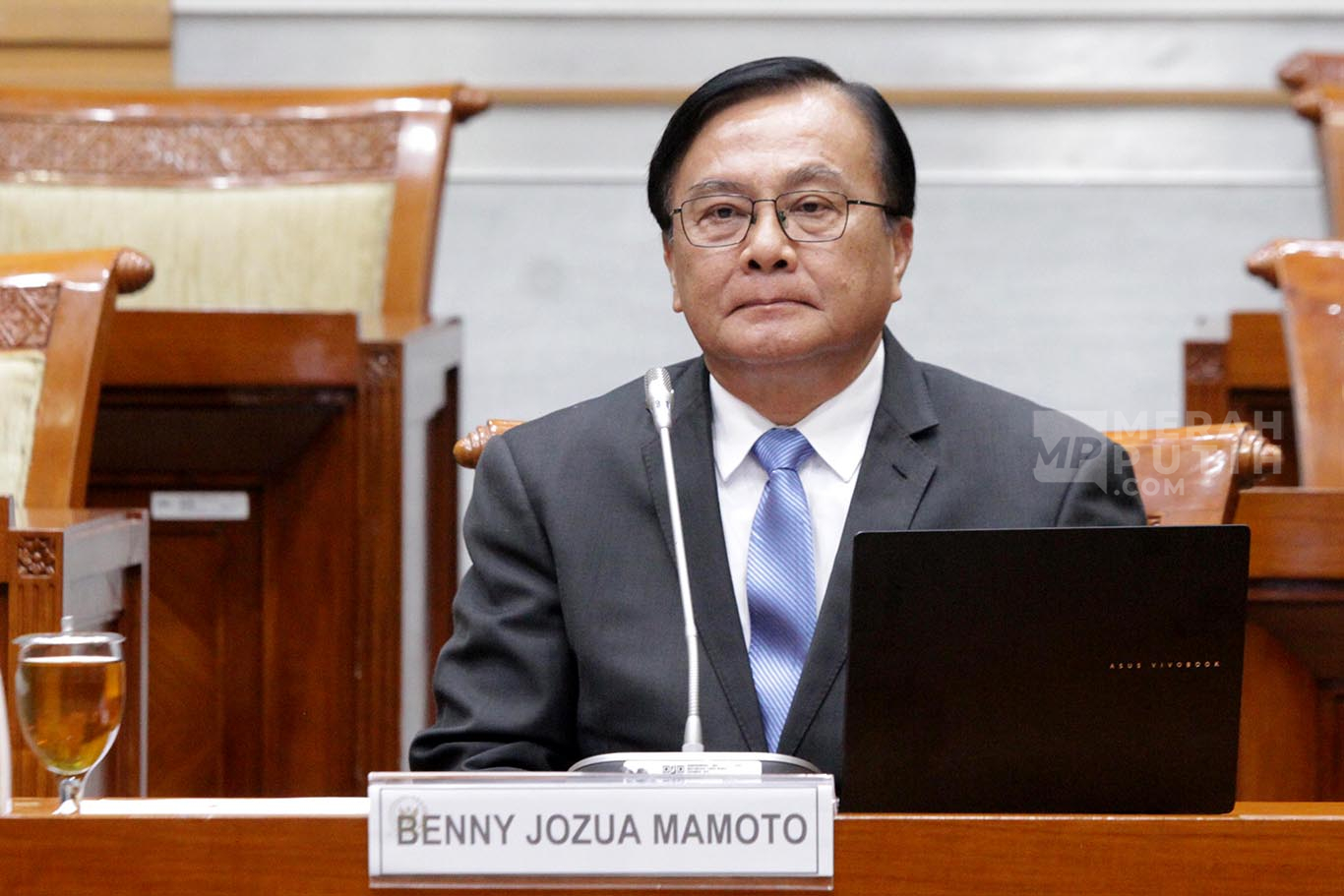 Benny Jozua Mamoto  Jalani Fit and Proper Test Dewas KPK