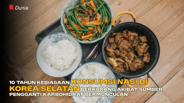 10 Tahun Kebiasaan Konsumsi Nasi di Korea Selatan Berkurang Akibat Sumber Pengganti Karbohidrat Bermunculan