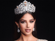 Miss India Harnaaz Sandhu Raih Mahkota Miss Universe 2021