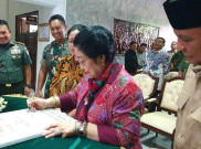Resmikan Patung Sukarno di Akmil Magelang, Megawati Cerita Soal Pertanyaan Cucu-Cucu Sang Proklamator