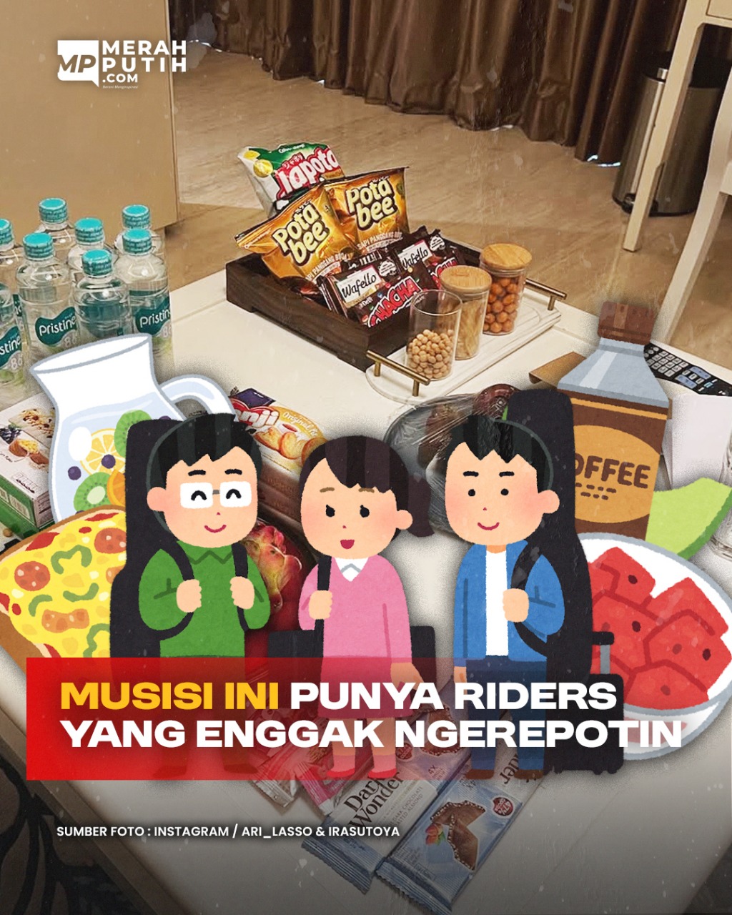 Musisi Ini Punya Riders yang enggak Ngerepotin 