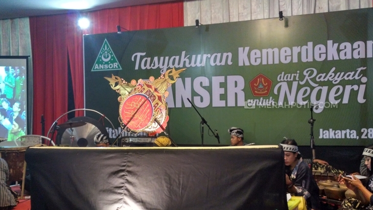 Tasyakuran Kemerdekaan RI, GP Ansor Gelar Wayang