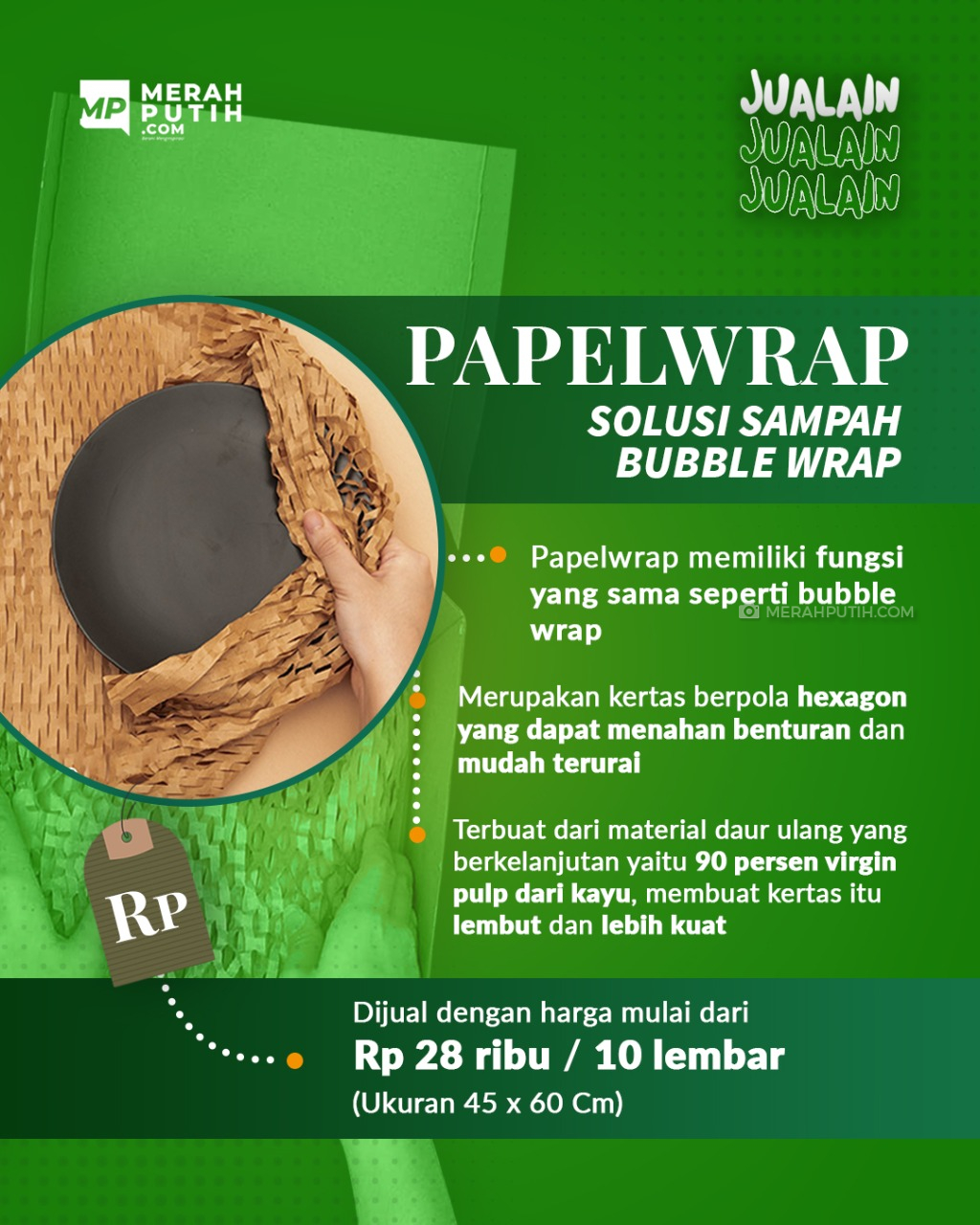Papel Wrap Solusi Sampah Bubble Wrap