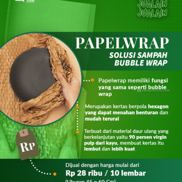 Papel Wrap Solusi Sampah Bubble Wrap