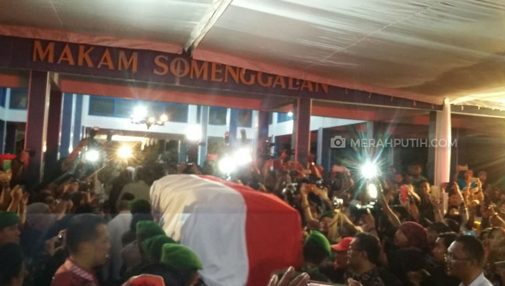 Prosesi Pemakaman Probosutedjo Berlangsung Sederhana