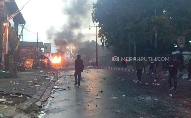 Demo UU Ciptaker Ricuh, Tersangka Pembakaran Truck Satpol PP Masih Pelajar SMA