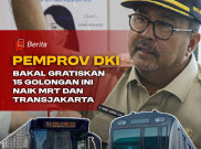 Pemprov DKI Jakarta Bakal Gratiskan 15 Golongan Masyarakat untuk Naik MRT dan Transjakarta