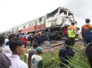 KA Malioboro Ekspres Alami Kecelakaan, Libatkan 7 Kendaraan Bermotor