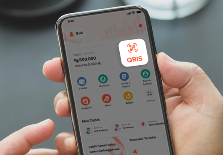 Flip Dukung Akses Inklusi Keuangan Digital Lewat Layanan QRIS