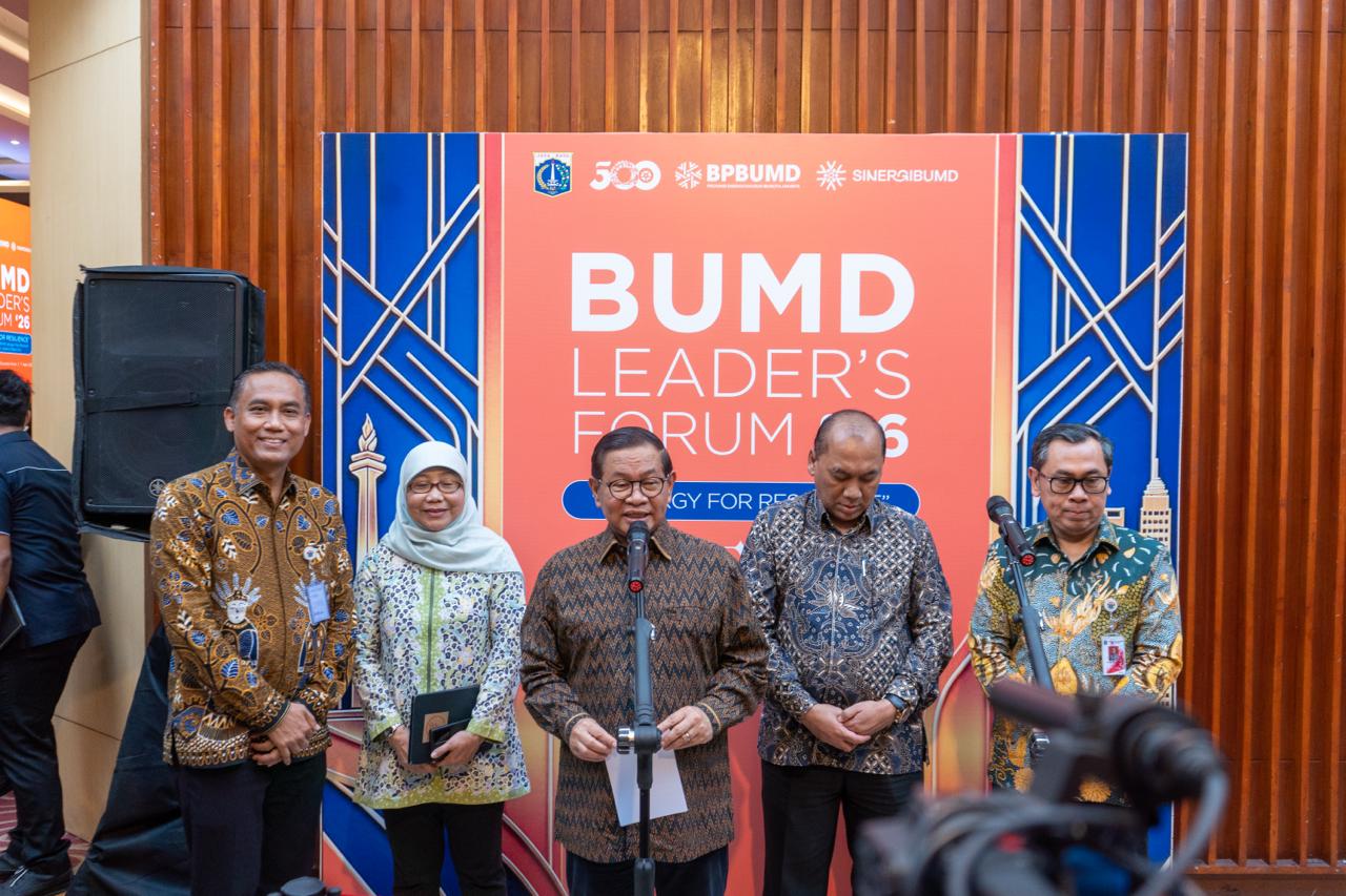 Pramono Minta BUMD Jakarta tak Lagi Melokal, Harus Berani Naik Level