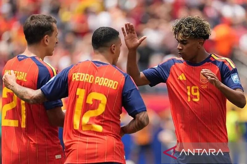 Timnas Spanyol Kalahkakan Austria 3-0, Lamine Yamal Tidak Masalah Nirgol
