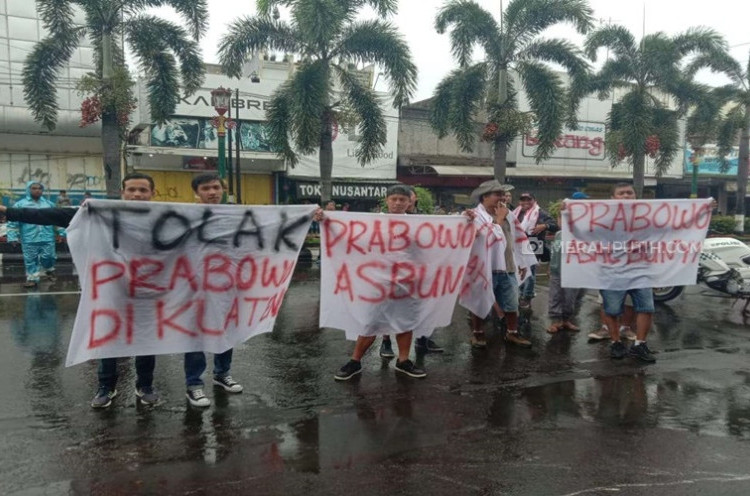 Prabowo Sebut Klaten Banjir Beras Impor, Ribuan Petani Protes dan Gelar Unjuk Rasa